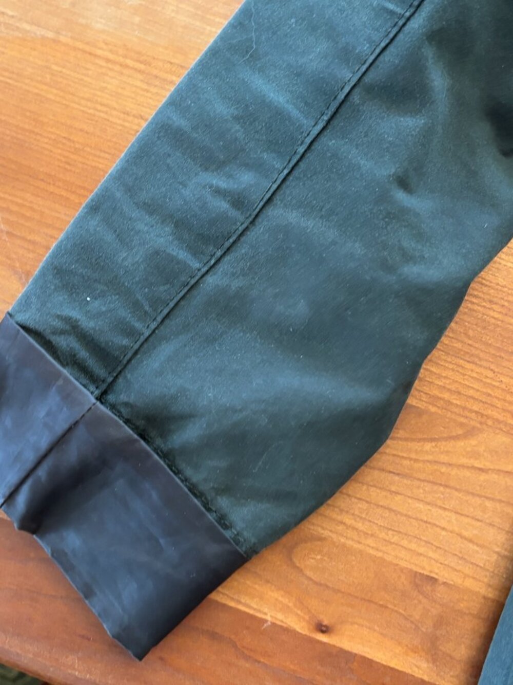 Barbour Shoreline Waxed Jacket Women's US 8 Olive Green - Picture 5 of 13